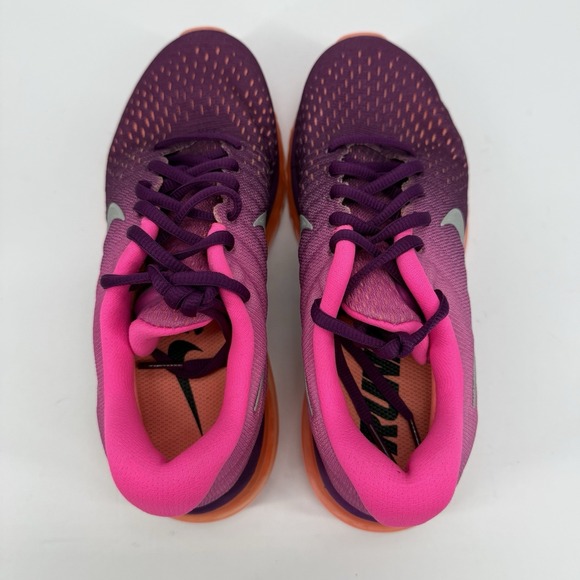 Nike Air Max 2017 Women Running Shoes 849560-502 Pink Purple Orange Sz 6 - Picture 6 of 8